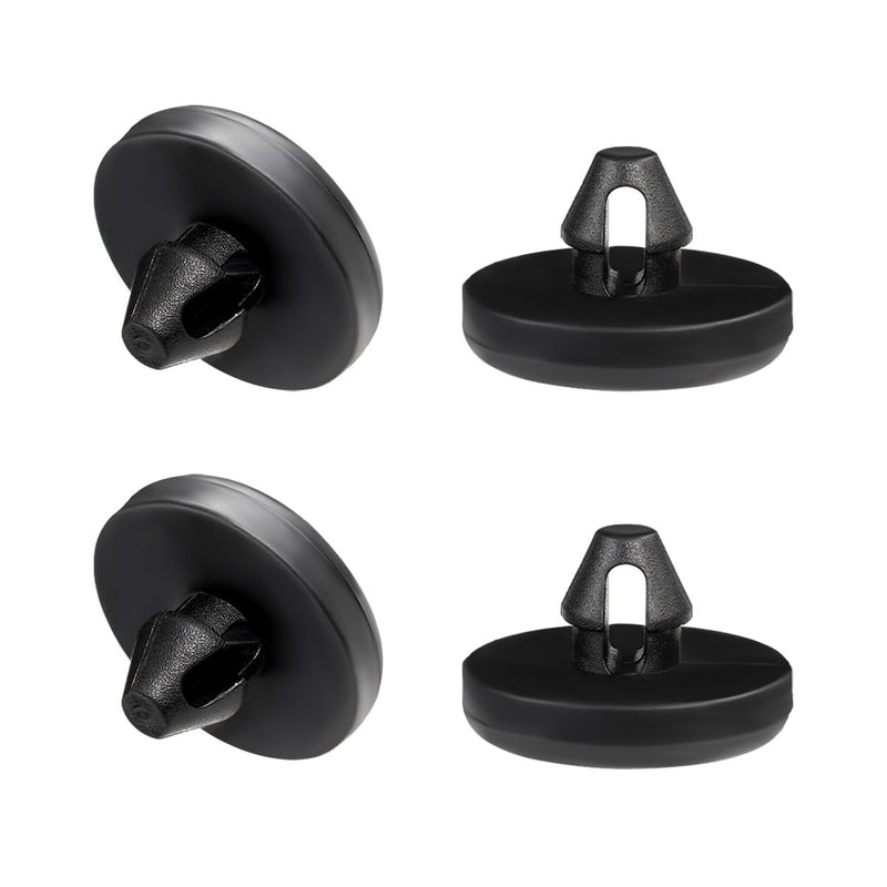 4 PCS Brake Switch Stopper, Car Brake Pedal Stop Pad Replacement Compatible with 90541-06036, Automotive Brake Light Switch Pad, Clutch Pedal Stopper Car Accessories 4 PCS
