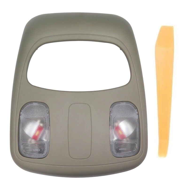 UPGRADED Overhead Console Dome Map LED Reading Light Lamp Compatible with 2002-2010 Dodge Ram 1500 2500 3500 4500 5500 Replaces 1DK78BD1AA 1DK78TL2AA 56049706AD/AF