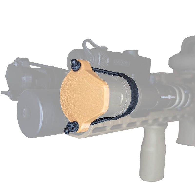 Light/Lens Cover for Weapon Mounted Flashlights (Pro Tac HLX/HLX Pro, Black - Quick Flip) Pro Tac HLX/HLX Pro