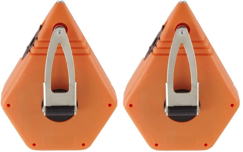 REDIBLUE Keson P100 (Pack of 2) Octoganal Chalk Line Reel, 1.5mm String, 2-4-Ounce Capacity, 100-Foot