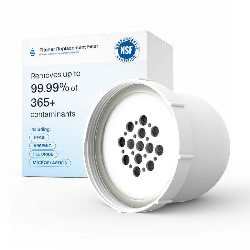 Clearly Filtered Water Pitcher Replacement Filter (Single) 1 Count (Pack of 1)