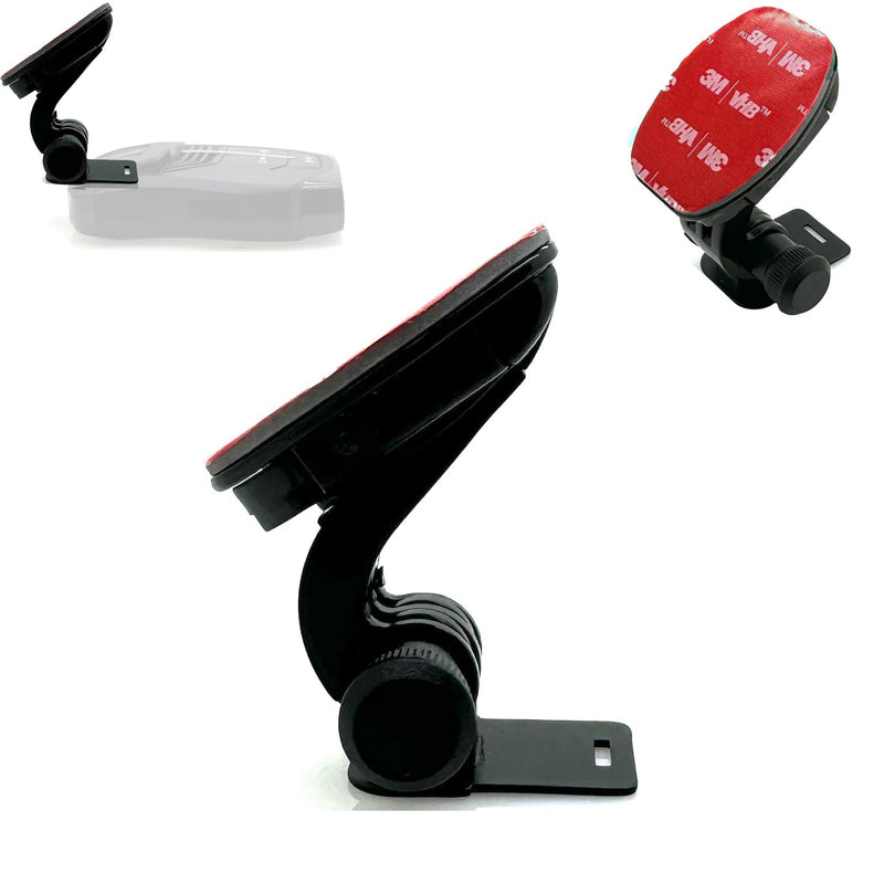 LycoGear Radar Detector Easy Connect 3M Windshield Adhesive Mount for Cobra iRadar ESD SPX RAD 480i 450 350 380 7800BT Radar Detector