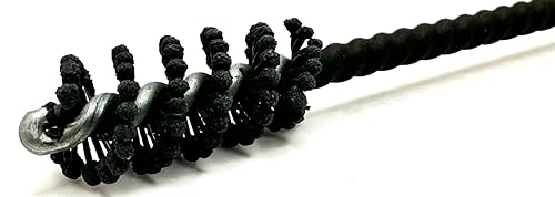 TwistFlex Revolver Chamber Hone for 9mm Pistols, 400 Grit Silicon Carbide