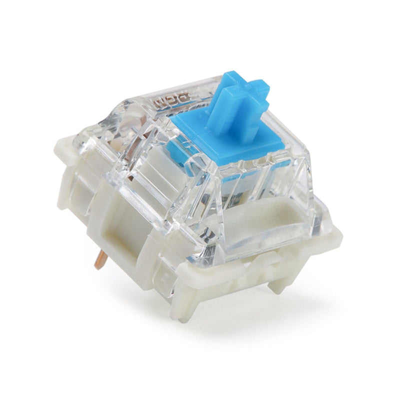 Gateron G Blue Pro 3.0 Switches Pre-lubed 3pin RGB SMD Clicky for Gaming Mechanical Keyboard (36Pcs, Pro Blue 3.0) 36Pcs Pro Blue 3.0-3pin