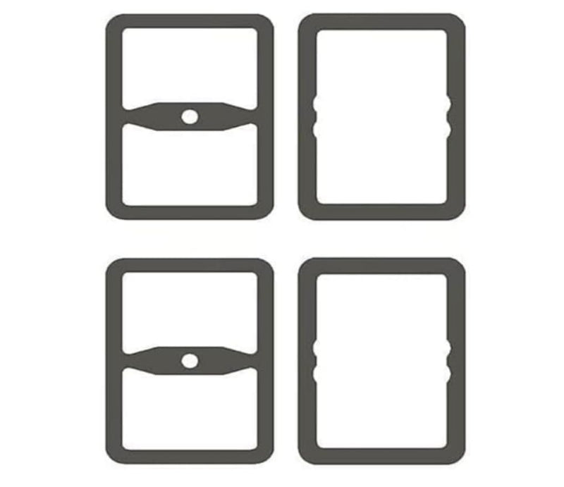 Replacement Valve Breather Gaskets 275144S 235048S Kit Fits Ko-hler K241 K301 K321 K341 10-12 HP Engines(Set of 2)