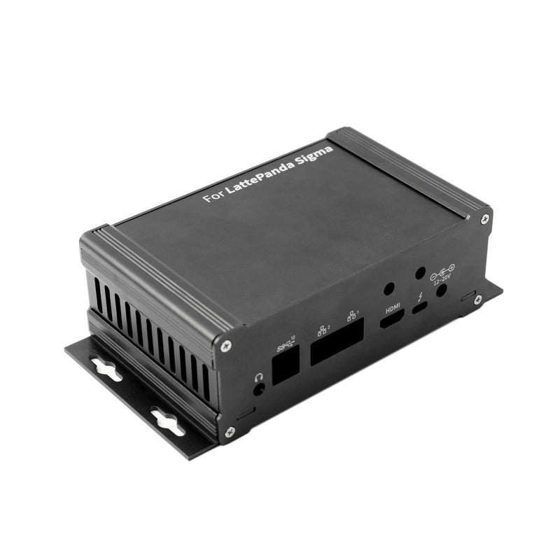 Aluminum Case for LattePanda Sigma Single Board Computer (Wall-Mounted) Wall-Mounted