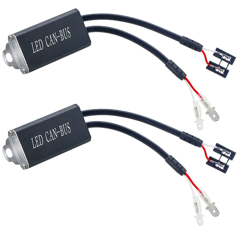 HIKARI H7 Canbus Decoder Kits Compatibility Anti Flickering Resistor Warning Canceler Pack of 2