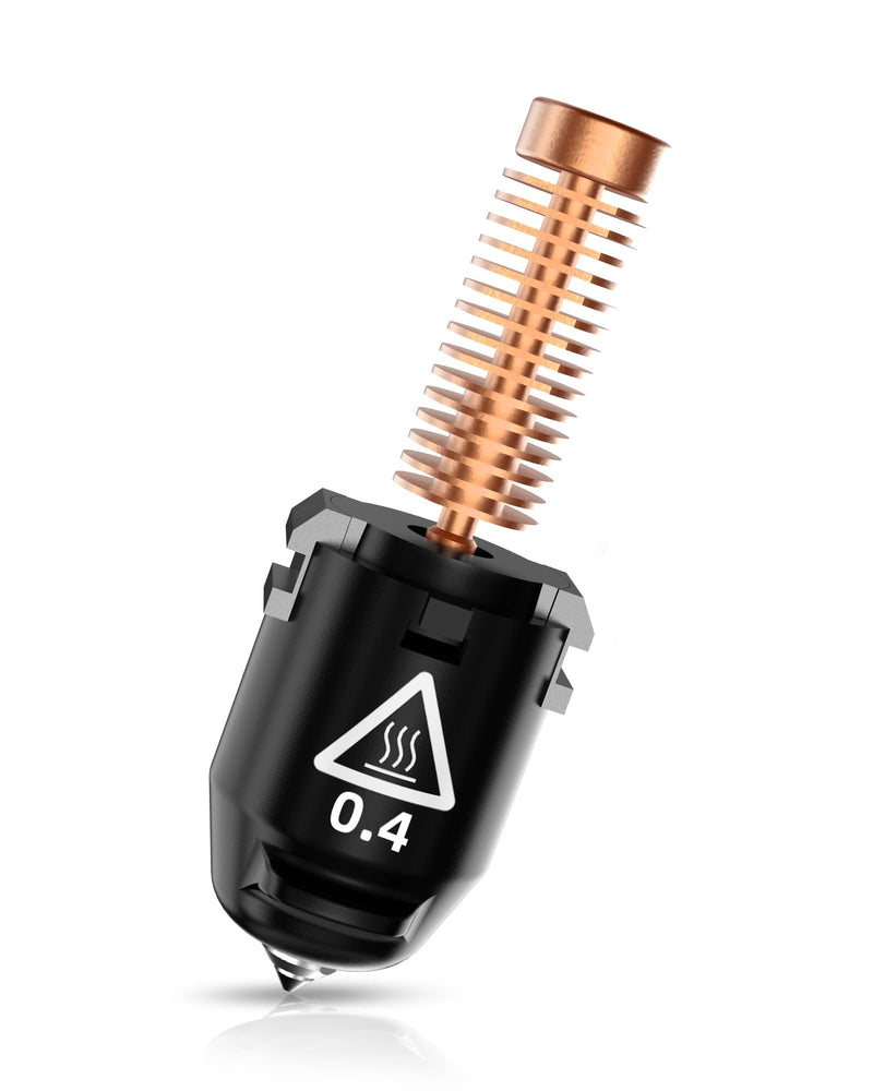 Original FLASHFORGE Adventurer 5M 0.4mm 280℃ Quick-Detachable Nozzle | 32mm³/s Large Flow,High Temp & Fast Speed Printing,3D Printer Extruders Hardess Steel Nozzle,Fit AD5M and Adventurer 5M Pro