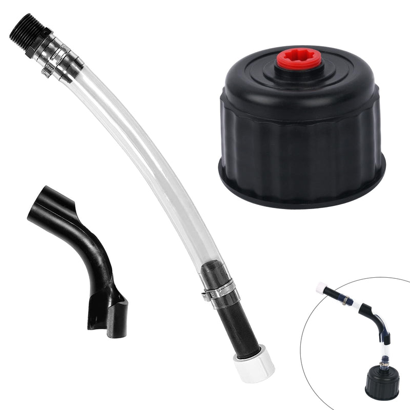 Racing Fuel Jug Hose and Cap kit, Racing Fuel Jug Cap for VP Racing Fuel Jug 5.5 Gallon, Racing Fuels 3042 Replacement Jug Cap, Gas Can Spout Hose Bender - 1Set