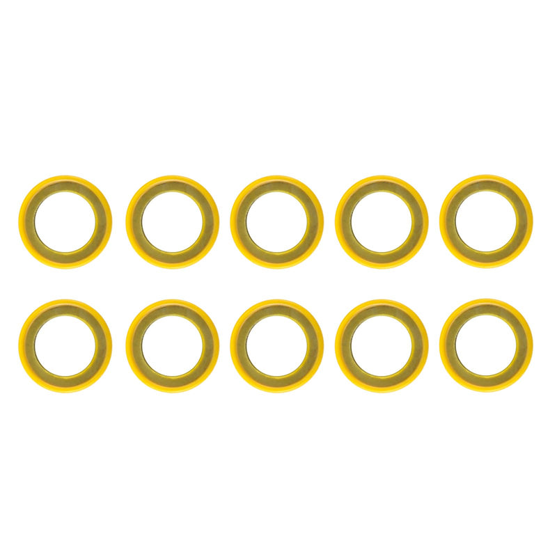 10 x 26-830749 Gearcase Oil Drain Plug Gaskets Screw Washers, Lower Unit Seals for Mercury 115FS 150 EFI 4-Stroke and Mariner Outboard Engines and MerCruiser Star Drives Accessories
