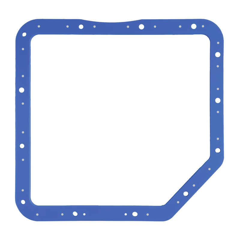 Transmission Oil Pan Gasket Fit for GM Turbo 350, Compatible with Moroso 93102. Upgraded with Steel Shim Inside, Made of High Durometer Vulcanized Rubber, Thicker, Better Sealing, More Durable