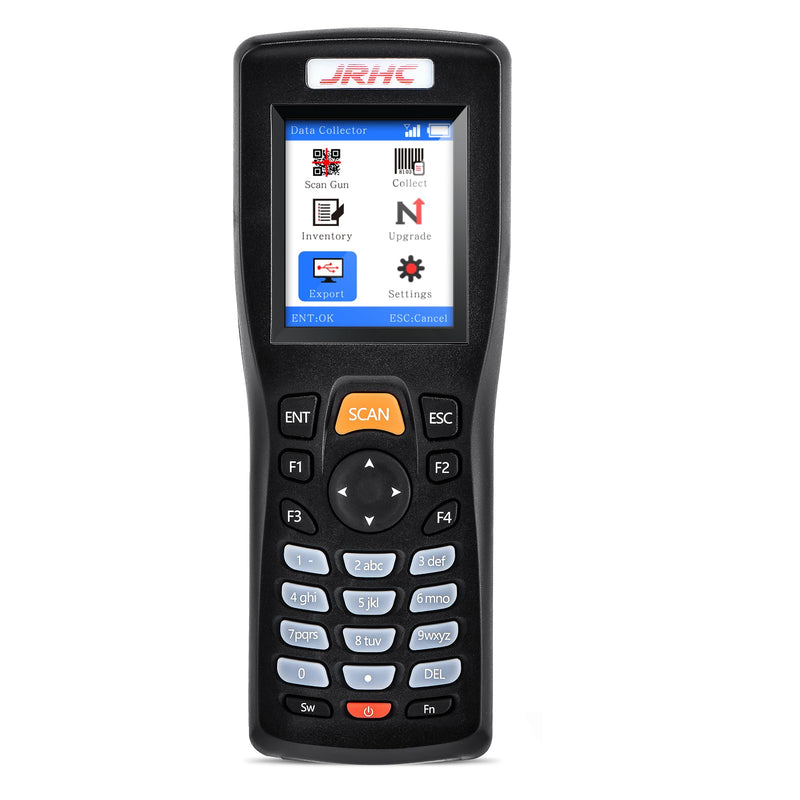 Inventory Barcode Scanner, Wireless Barcode Scanner 1D 2D & PDF417 Data Collector Portable Data Terminal Inventory Device with 2.4G Wireless & USB Wired Connection Bar Code Scanners S-8103T