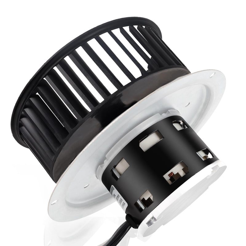 Compatible with Nutone QT-110N-B, QT-80-N-B, QT-90N-B,QT-9093, QT-100L, QT110N，QT80,Bathroom Fan Motor,110CFM,3.0Sones Bathroom Fan Motor & Blower Wheel,Replace for Motor Number S0695B000, S0696B000