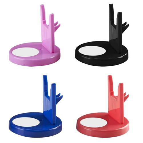 Hot Melt Glue Gun Stand with Non-Stick Pad, 4-Pack