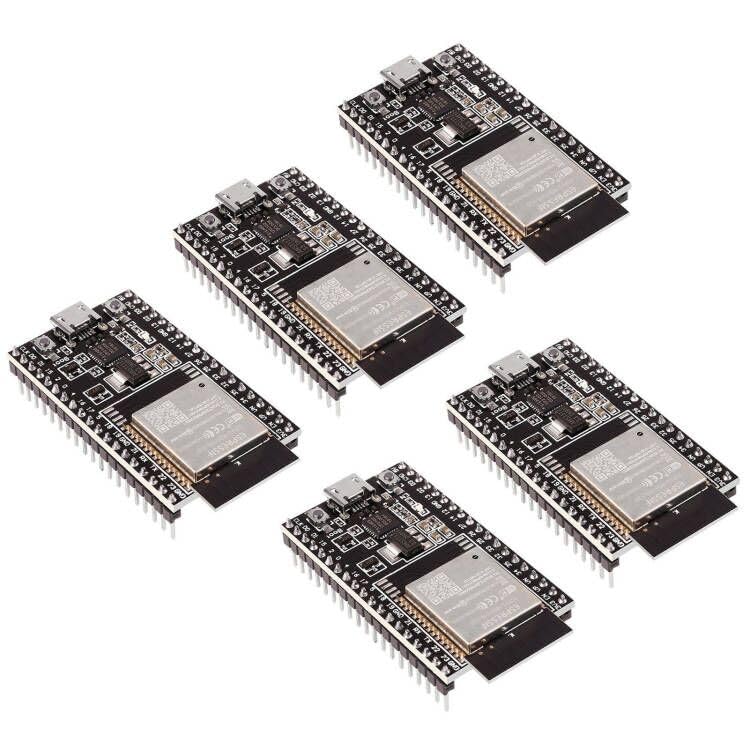 ESP32 DevKitC Core Board ESP32-WROOM-32U WiFi Bluetooth Development Board for Arduino IDE (5pcs WROOM-32D) 5pcs WROOM-32D