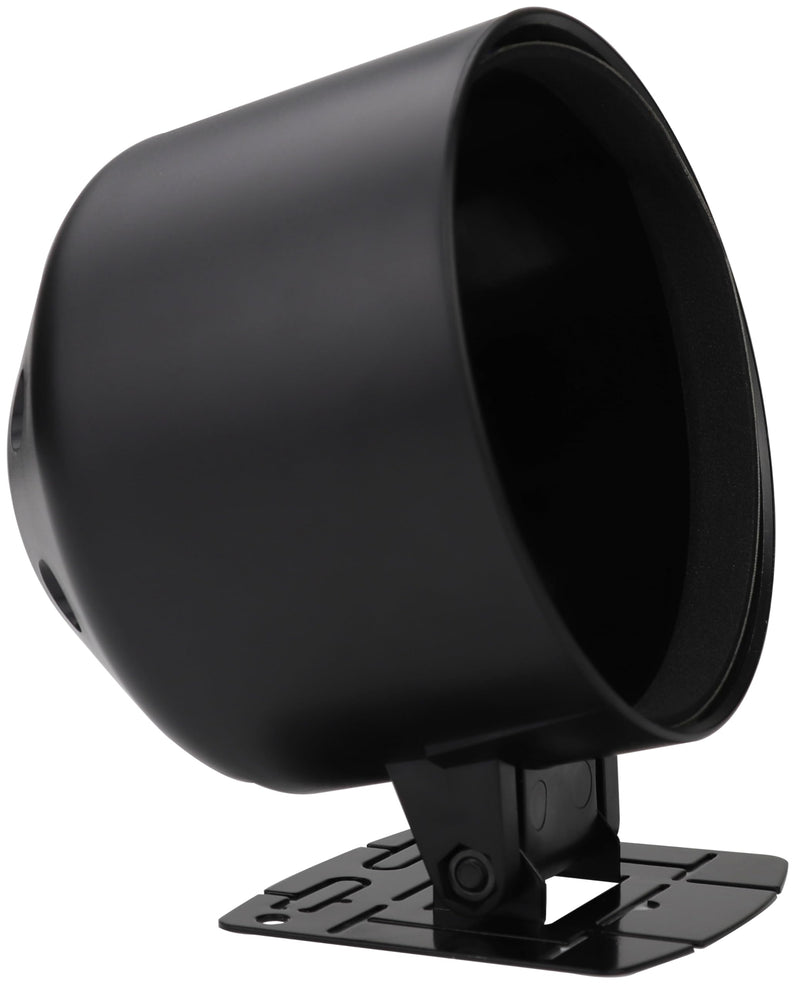 MOTOR METER RACING W PRO Universal 85mm 3-3/8" Black Single Gauge Dashboard Pod Mounting Cup & Stand for Automobile Boat 85mm 3-3/8"