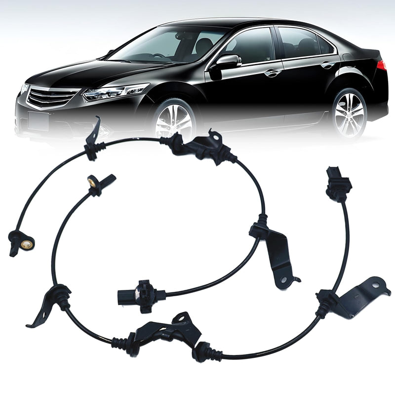 ABS Wheel Speed Sensor Front Left Right Compatible with 2008-2012 Honda Accord 2009-2014 Acura TSX Driver Passenger Side ABS Sensors # 57450-TA0-A01 57455-TA0-A01 2Pcs