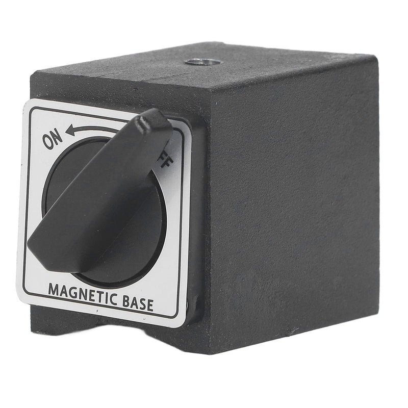Magnetic Base Holder Bed, 33lb M5 Threaded Dial V Indicator Magnetic Holder Bed On Off Switch Holding Power, Magnetic Base Stand for Digital Dial Indicator Gauge