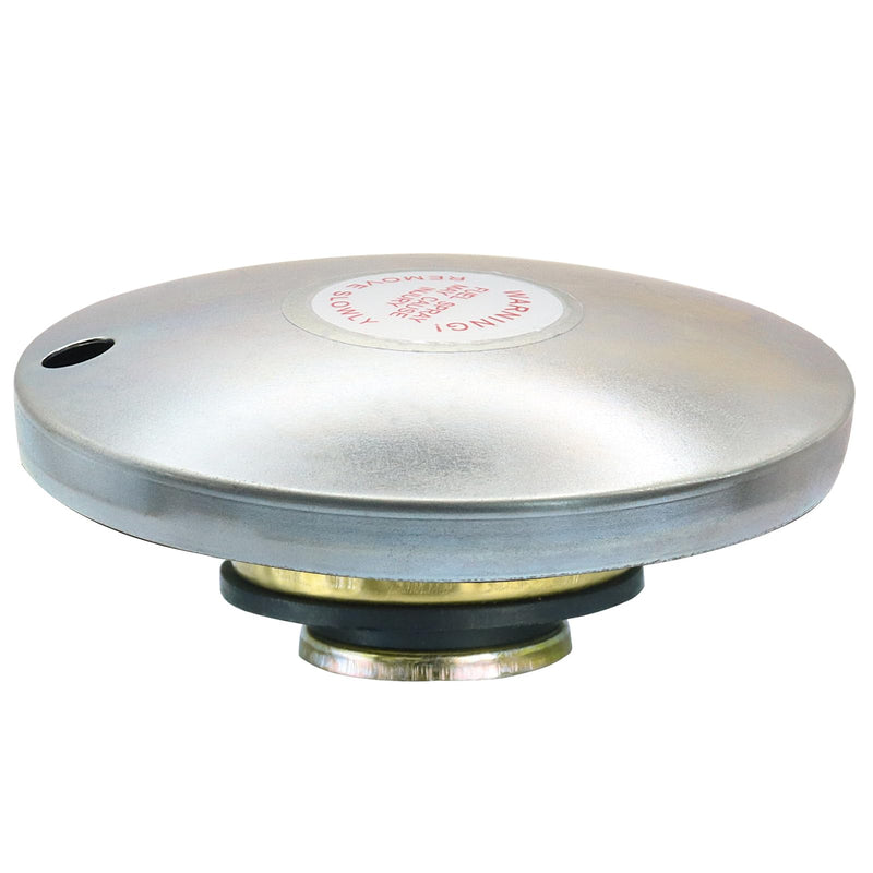 Transfer Tank Fuel Cap Diesel Tank Cap for Venting Pressure,Vented Gas Diesel Lid for 2 Inch Base,Gas Fill Lid for Ford GMC Truck w/Transfer Auxiliary Fuel/Storage Truck Tool Box-Only Include Fill Lid Silver