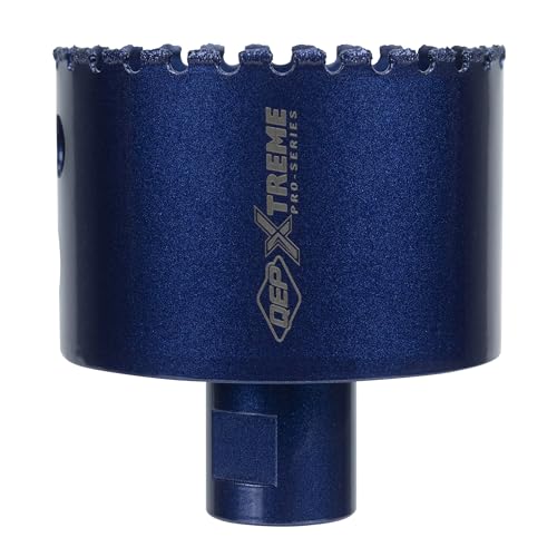 QEP 2-1/2" Xtreme Diamond Hole Saw for Grinders 2 1/2-Inch