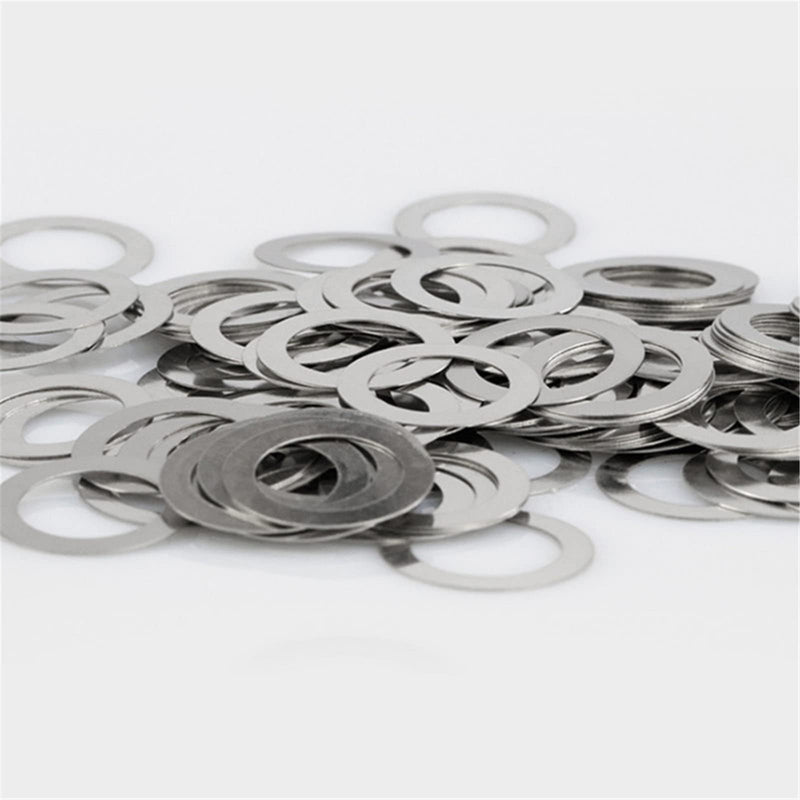 KALESYUJIN-40PCS S:0.1-10pcs/0.2-10pcs/0.3-10pcs/0.5-10pcs DIN988 Metal Shim Washers Stainless Steel Ultrathin Gasket Thin Flat Washer (11 * 17) 11*17