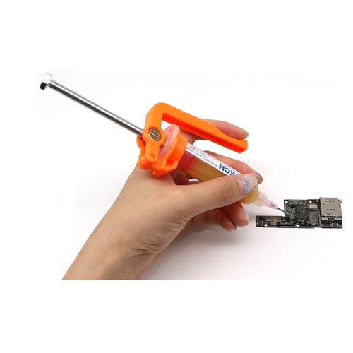 Solder Flux Paste Glue Dispenser Extruder for 5cc 10cc Syringe Solder Flux