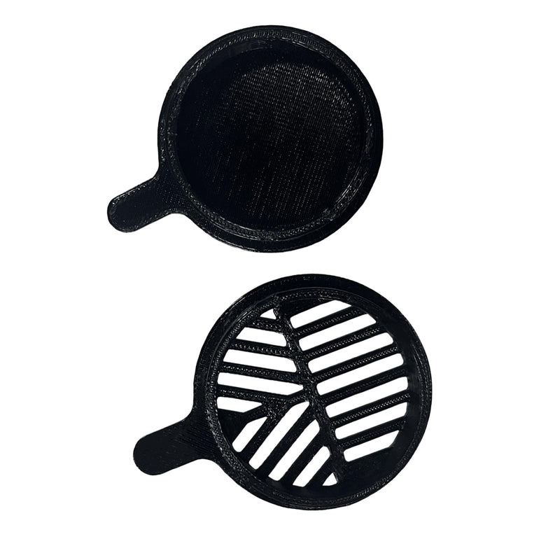 Cap Cover and Bahtinov Mask Focus for ZWO Seestar S50,Lens Cap for Seestar S50 Accessories for ZWO Seestar S50 Made of TPU Black