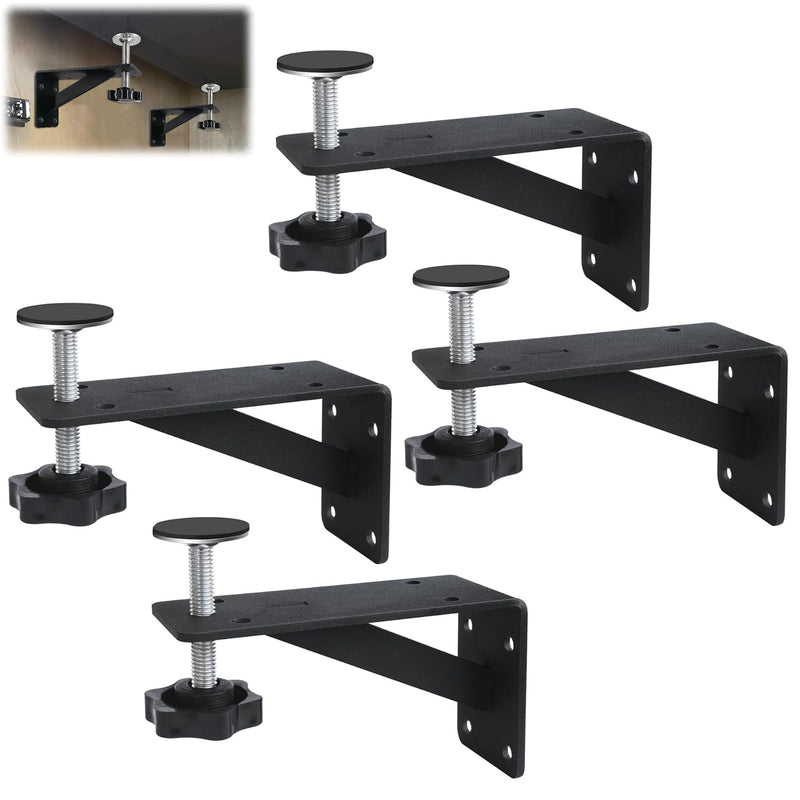 4 Pcs Undermount Sink Brackets, Undermount Sink Support, Undermount Sink Repair kit, Sink Bracket for Kitchen, Undermount Sink Brackets for Narrow Cabinet
