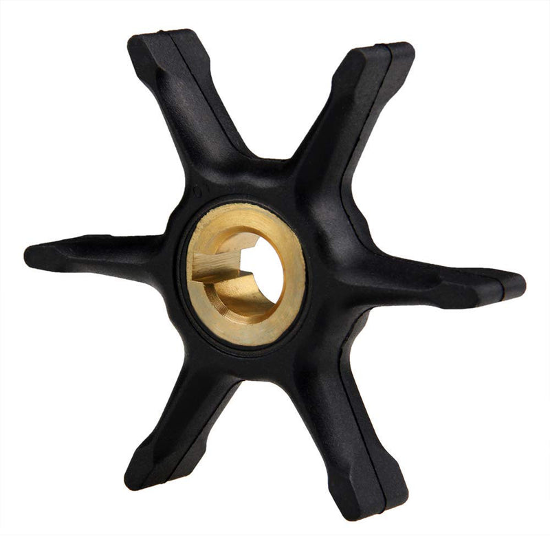 Pindex Water Pump Impeller Compatible with Johnson Evinrude BRP OMC 3HP 1952-1978 4HP 1969-1972 4HP 1973-1983 5HP 1965-1968 5.5HP 1954-1964 6HP 1952-1978 7.5HP 1954-1958 9-45216R