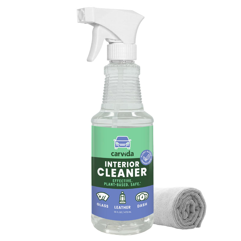 Interior Cleaner, Non-Toxic All-Purpose Car Cleaning Spray, Natural Grapefruit Scent, 16oz