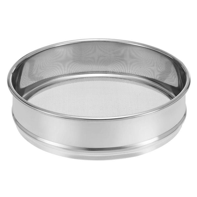 PATIKIL 18 Mesh Lab Sieve, 8" Diameter Test Sieve 304 Stainless Steel Wire Cloth (1mm) for Industrial Laboratory 18 Mesh(1mm)