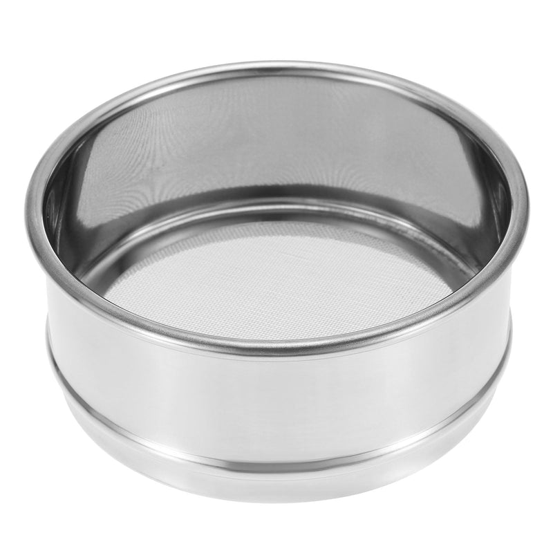 PATIKIL 35 Mesh Lab Sieve, 4" Diameter Test Sieve 304 Stainless Steel Wire Cloth (0.5mm) for Industrial Laboratory 35 Mesh(0.5mm)