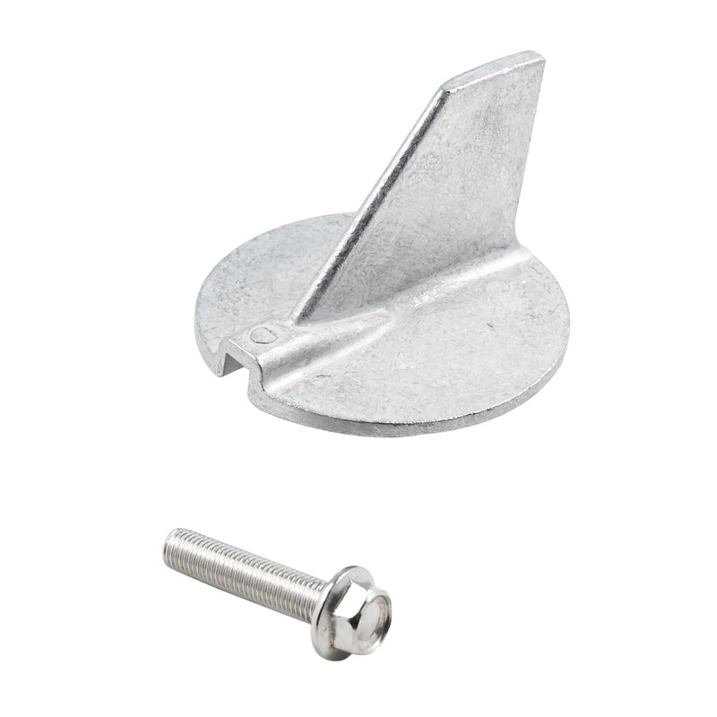 6E5-45371-01 Zinc Trim Tab Boat Outboard Engine Anode Compatible with Yamaha Outboard Engine 115HP-225HP 2/4-stroke Replace 18-6097