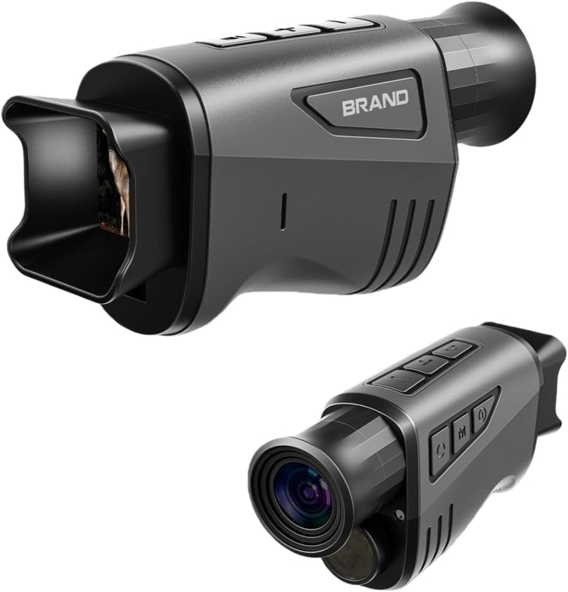 Night Vision Monocular, [2024 Upgrade] 1312FT Monocular Night Vision Goggles, HD Hunting Night Vision for Long Rang Infrared Goggles Night
