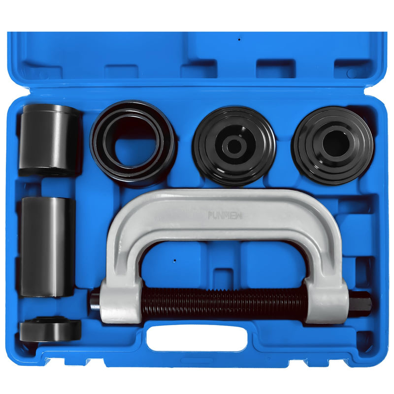 Ball Joint Press Kit 10 pcs Ball Joint Press & U Joint Removal Tool Kit with 4 * 4 Adapters, Fits for Most 2WD and 4WD Vehicles & Light Trucks