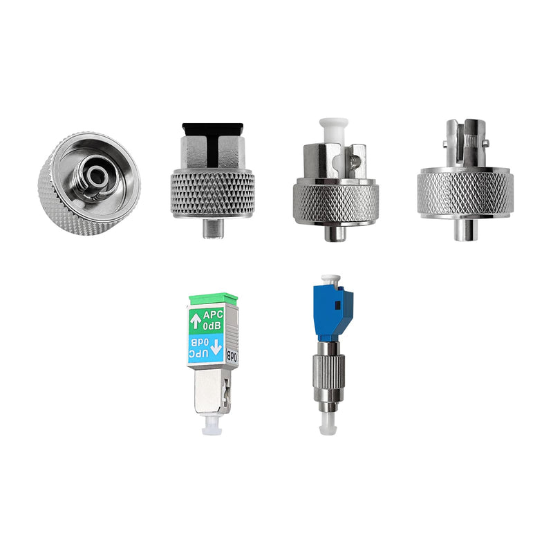 Fiber Optic Connector, FC/UPC, SC, ST, LC, FC/UPC-LC/UPC, SC/UPC-/APC Interchangeable Optical Fiber Connector, 6 Styles for Adapters Compatible with Single-Mode & Multi-Mode Fibers