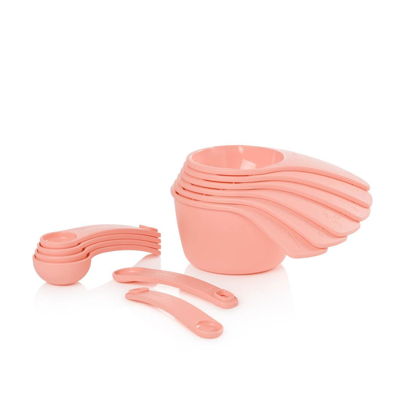 Tupperware Measuring Cups and Spoon Set in Sweet Morning, Large