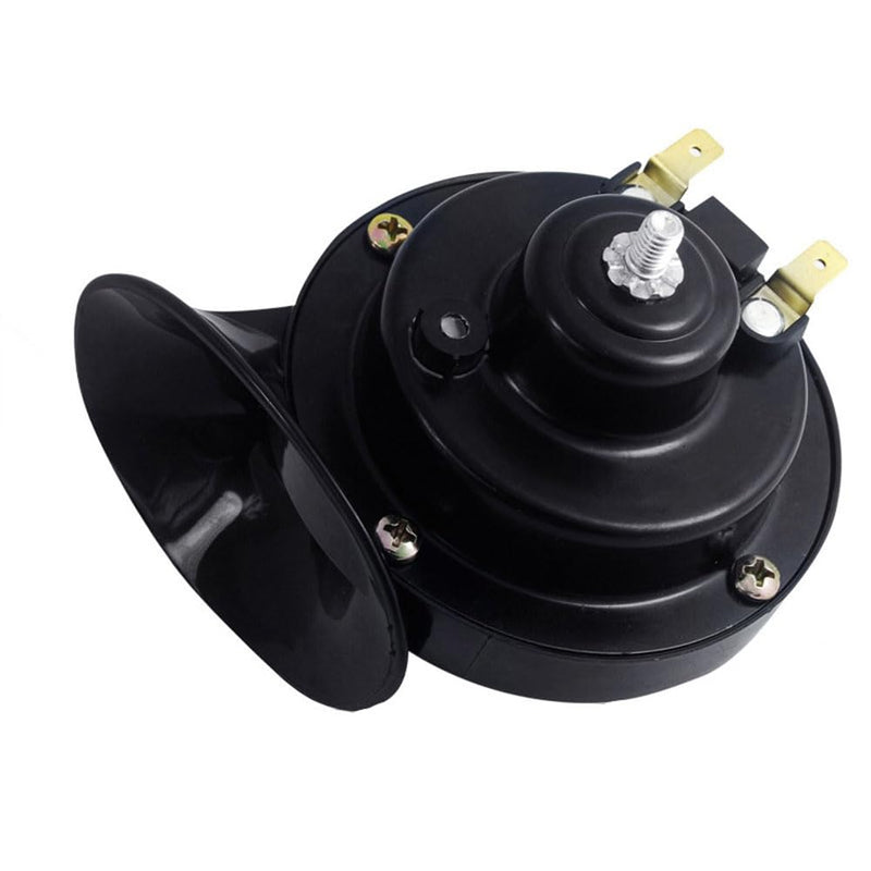 Universal 12V 48V 60V Snail Horn Siren Waterproof Electric Air Horn for Motorcycle Auto Car Scooter Connect to the phone to play music. (48V)