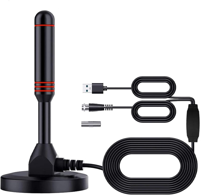  [AUSTRALIA] - Upgraded Enhanced Chip TV Antenna Indoor Antenna for Smart TV for Long Range Reception and Smart TVs HD Digital Antenna with Amplifier Signal Booster for Local Channels On 4K 1080P/ Factory Supply