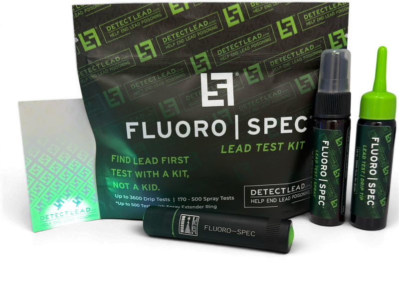 Fluoro-SPEC Instant Lead Test | Up to 3600 Uses| Lead Test Kit for Paint, Ceramics & More | Easy to Use, Accurate Results| Test All Your Stuff | Make Your Home Lead Safe | Home Lead Test Kit