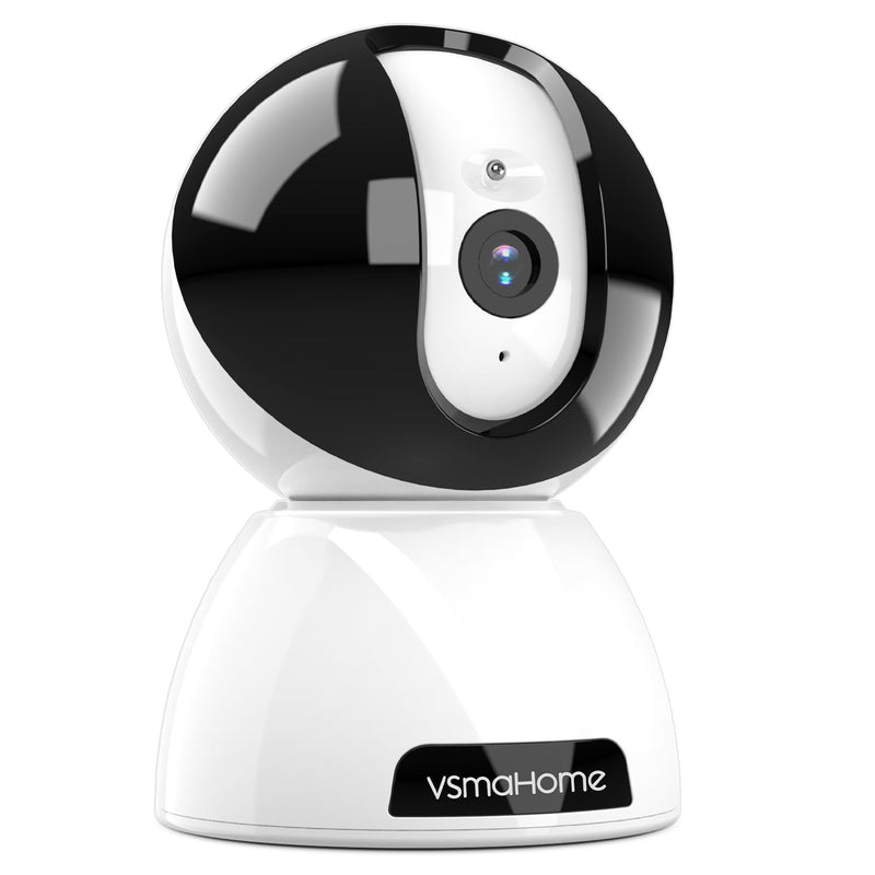 2K Security Camera Indoor,House Cameras with Audio and Video,Plug in Surveillance Cameras for Home Security,8X Zoom,IR Night Vision,Sound/Motion Detection,2-Way Talk,Supports Alexa 2K/3MP