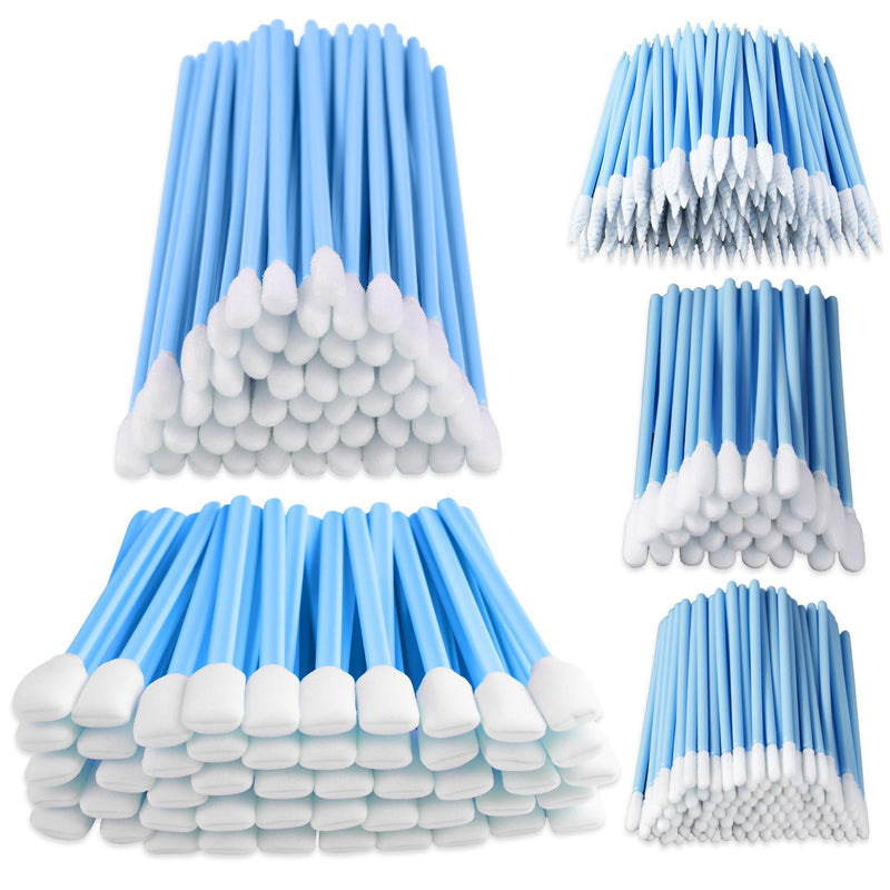Multi-Purpose Foam Tip Cleaning Swabs - LUCHOI Detailing Lab Swab Stick for Inkjet Printer, Camera, Optics Lens, Arts and Crafts, Automotive Detailing (500PCS) 500