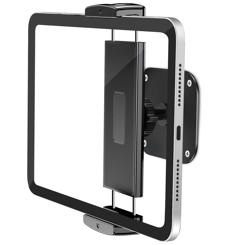 Tablet Wall Mount, Aluminum iPad Wall Mount Holder, 360° Rotation Adjustable Wall Mount Compatible with iPad Pro/Mini, Galaxy Tab, Surface Pro, Kindle, All 4.7-12.9" Tablets and Phones