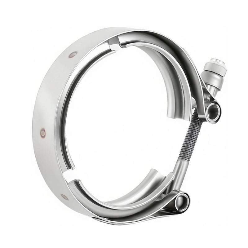 4 Inch Exhaust V band Clamp 304 Stainless Steel V-Clamp for 4" OD Flange Kits 4 Inch(no flanges)