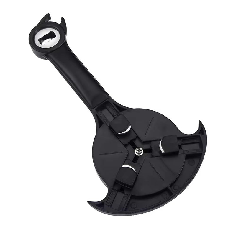 Can Opener Multifunction,Jar Opener for Weak Hands,Kitchen Beer bottle Opener Portable 3-in-1 Bottle Opener Can Opener Tool Innovative Gadget Get Lid Off Easily (BLACK)