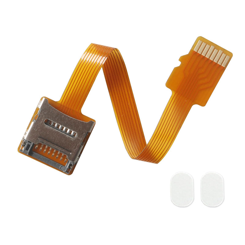 Micro SD to Micro SD Card Extension Cable TF Card Adapter Flexible Male to Female Extension Cord(3.9in/10cm)