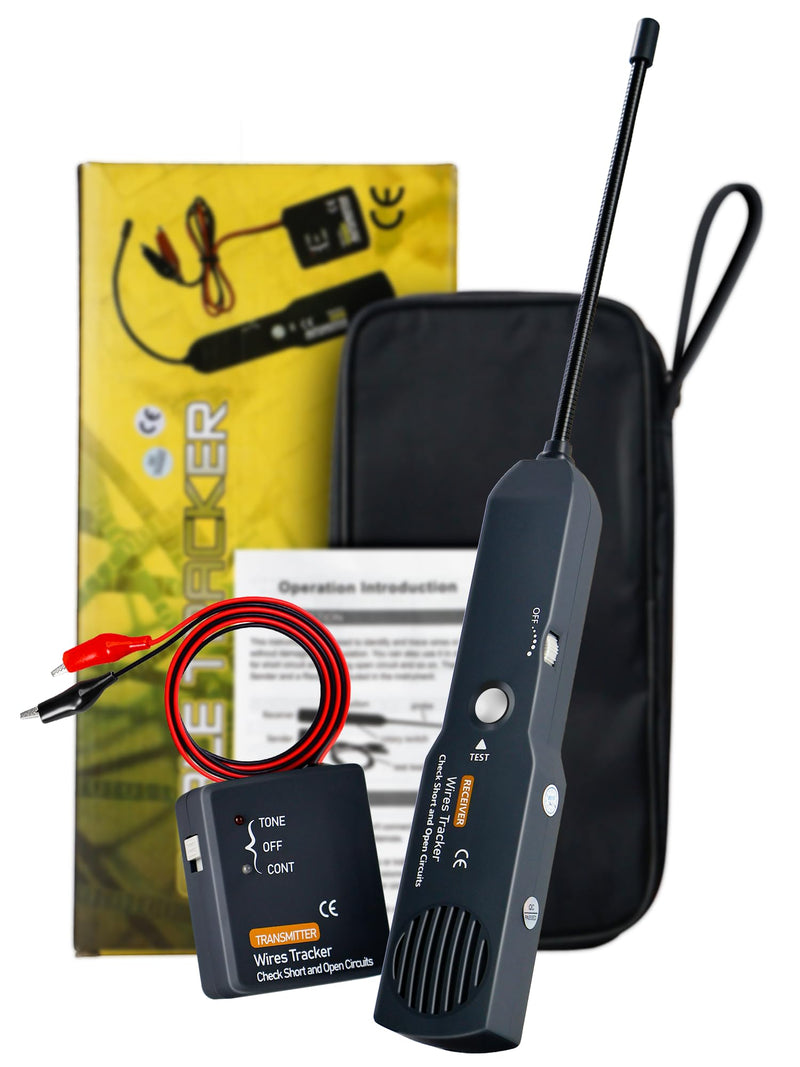 Circuit Tracer, DC 6-42V Automotive Short Circuit Finder, Wire Tracer, Automotive Short and Open Finder Repair Tool EM415PRO