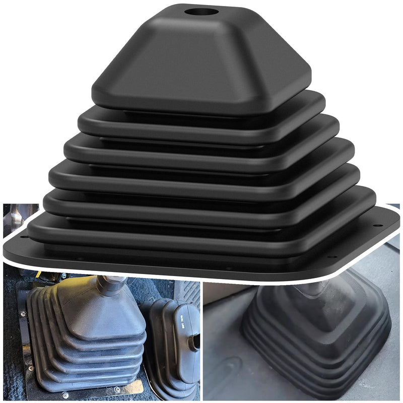 924-5405 Automatic/Manual Transmission Shift Boot Compatible with Kenworth T & W Series 1999-2010, K04279 Shifter Boot Cover Square