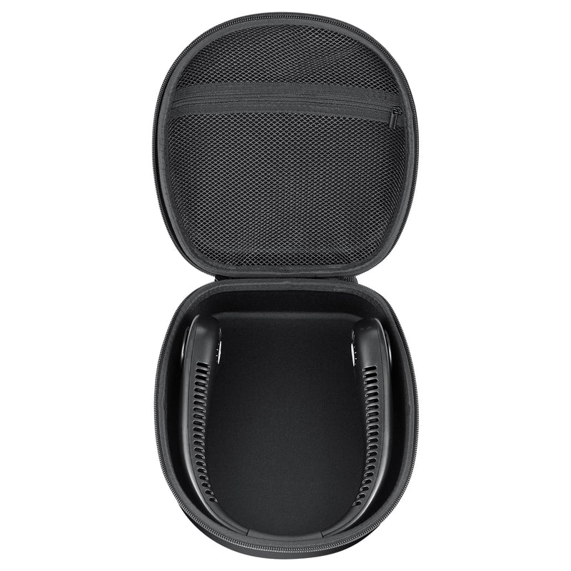 maitexi Case Compatible with PenKou/for JISULIFE/for FrSara/for CIVPOWER/for ASNUG/for DGLK portable Neck Fan .Portable Fan Case.USB Rechargeable Personal Fan Storage Box(Box Only) Black