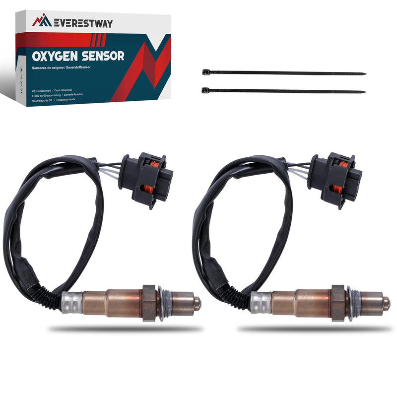 234-4821 12571768 250-24612 Oxygen Sensor Downstream Compatible with 2013-2018 Buick Encore Chevrolet Cruze Trax Sonic Pontiac G8 Saab 9-5 2PCS